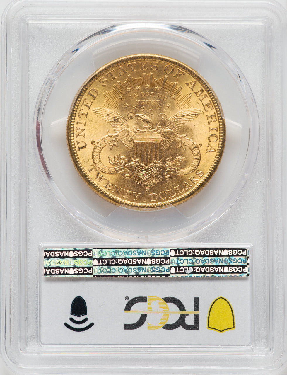 1897-S $20 Liberty Double Eagle PCGS MS64