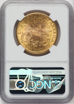 1898-S $20 Liberty Double Eagle NGC MS65