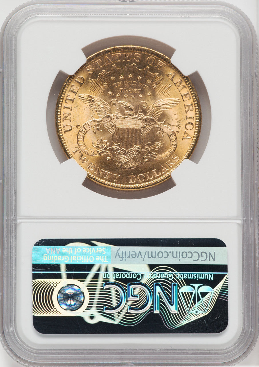 1900 $20 Liberty Double Eagle NGC MS65
