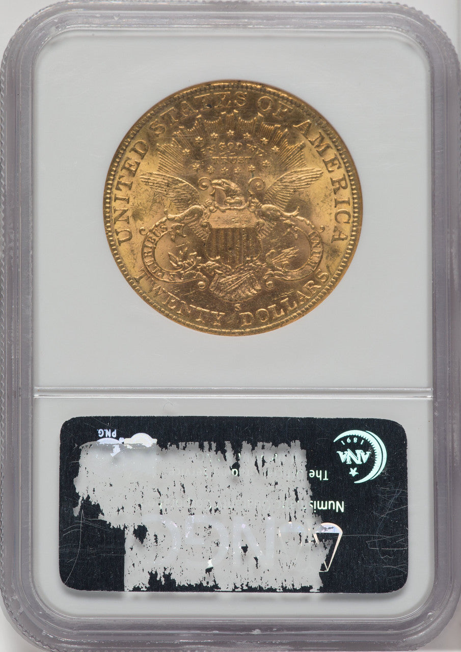 1902-S $20 Liberty Double Eagle NGC MS62