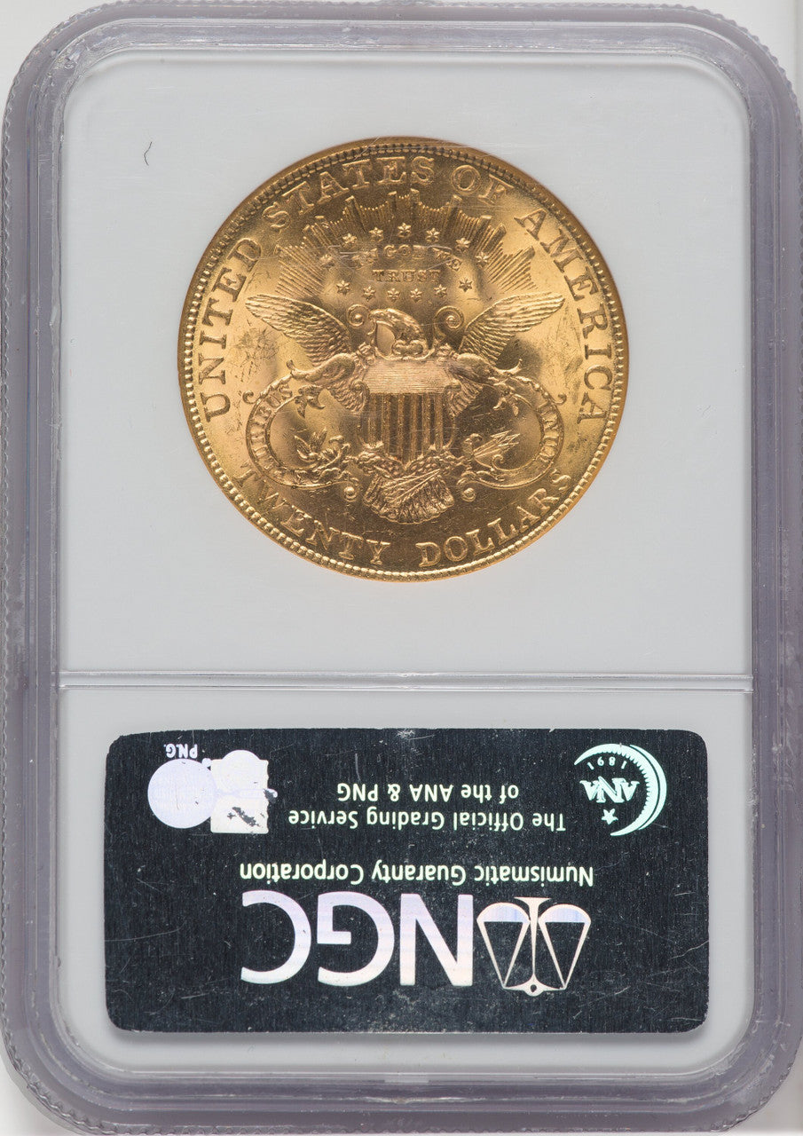 1907 $20 Liberty Liberty Double Eagle NGC MS64