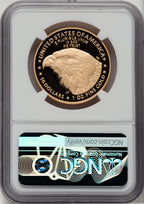 2023-W G$50 One Ounce Gold Eagle First Day of Issue NGC PF70