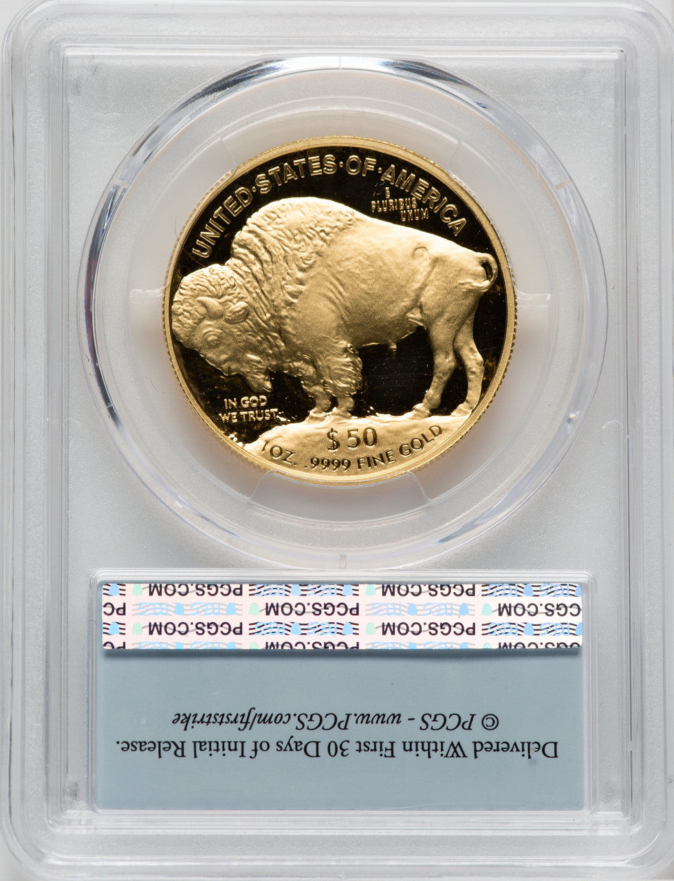 2023-W G$50 Gold Buffalo First Strike DCAM PCGS PR70