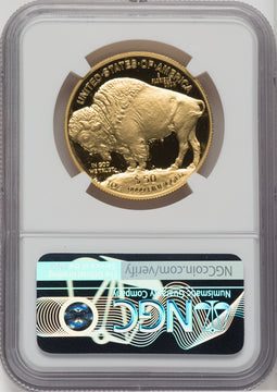 2023-W G$50 Gold Buffalo First Day of Issue DCAM NGC PF70