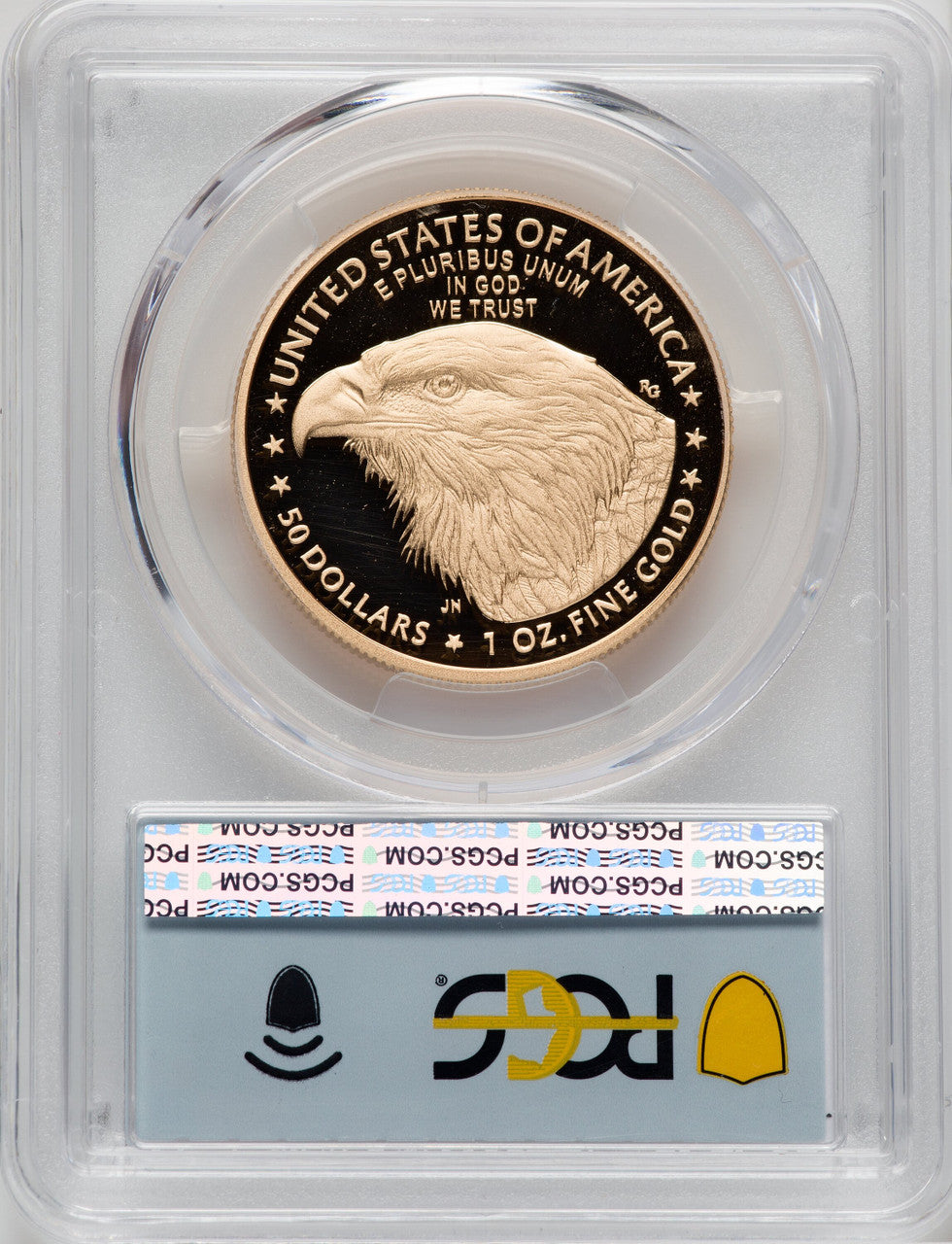 2023-W G$50 One Ounce Gold Eagle First Day of Issue PCGS PR70