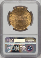 1899-S $20 Liberty Double Eagle NGC MS63 (762347075)