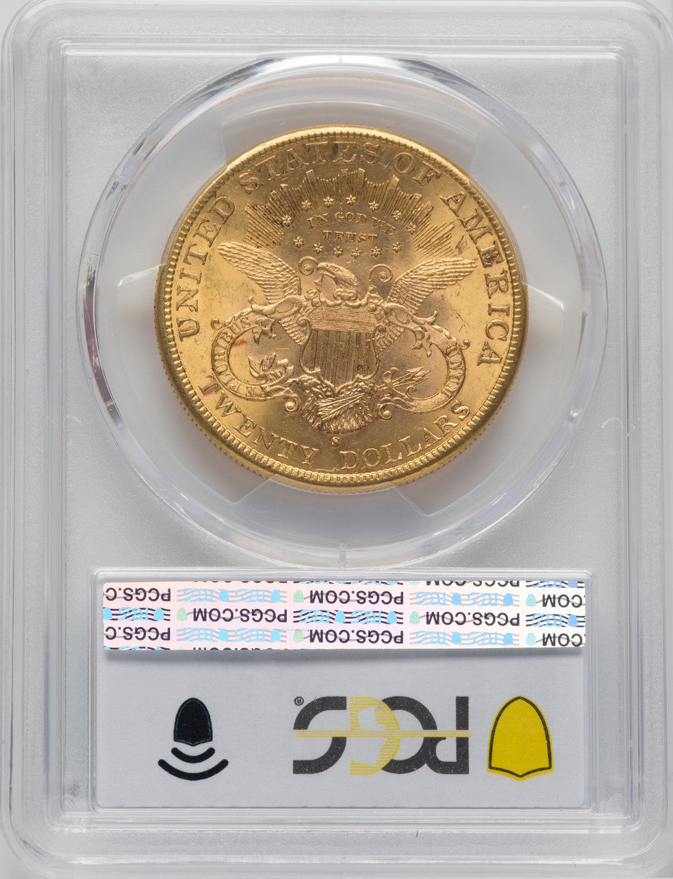 1898-S $20 Liberty Double Eagle PCGS MS63
