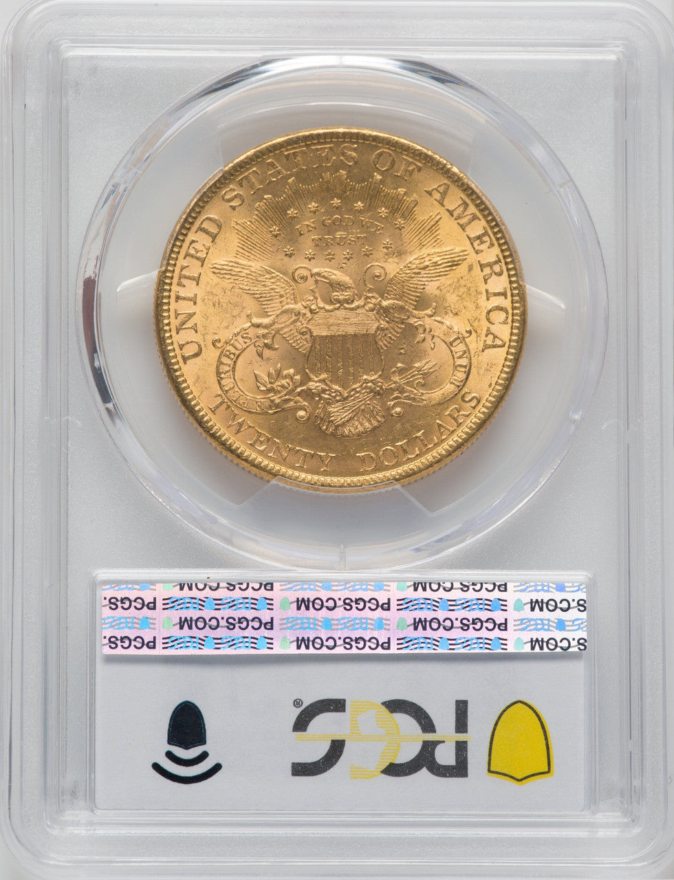 1899 $20 Liberty Double Eagle PCGS MS62