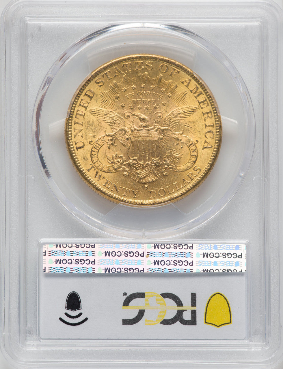 1899-S $20 Liberty Double Eagle PCGS MS62 (171367887)
