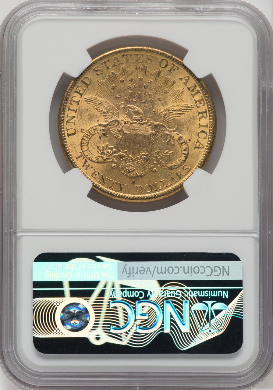 1899-S $20 Liberty Double Eagle NGC MS62