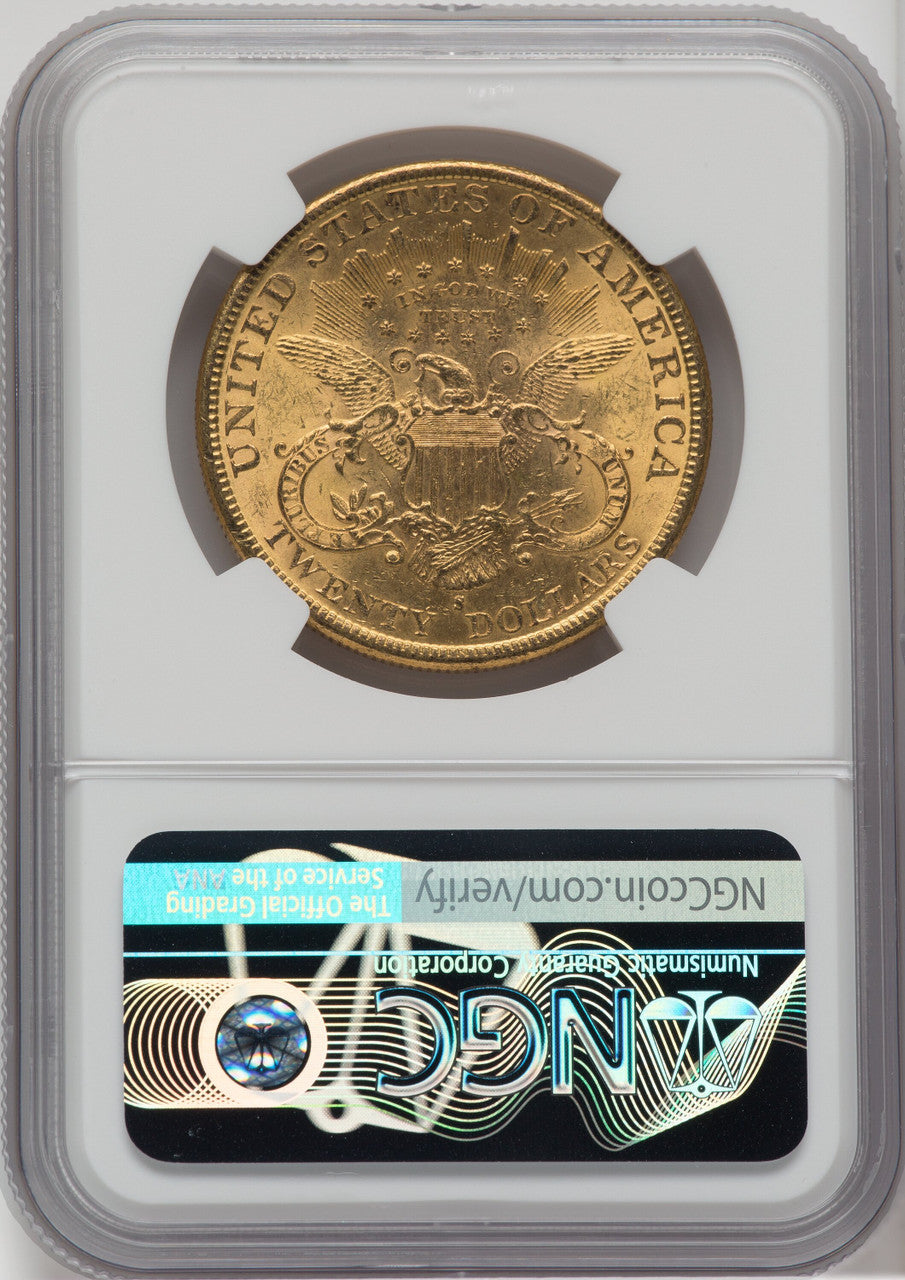 1899-S $20 Liberty Double Eagle NGC MS62 (171367430)