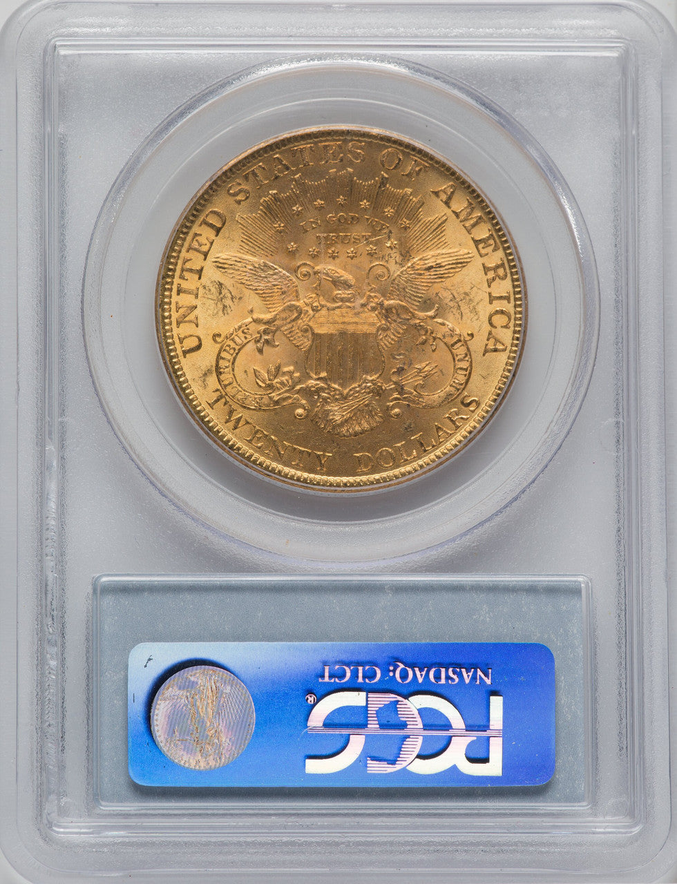 1897 $20 Liberty Double Eagle PCGS MS63