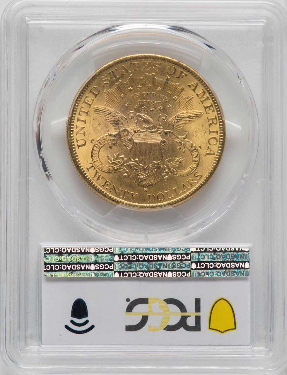 1897-S $20 Liberty Double Eagle PCGS MS62 (171312520)
