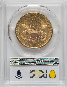 1897-S $20 Liberty Double Eagle PCGS MS62 (171311624)
