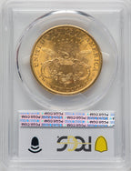 1897-S $20 Liberty Double Eagle PCGS MS62 (760427062)