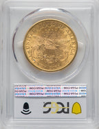 1897-S $20 Liberty Double Eagle PCGS MS62