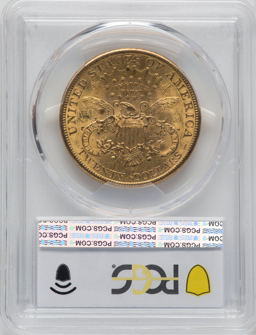 1898-S $20 Liberty Double Eagle PCGS MS62
