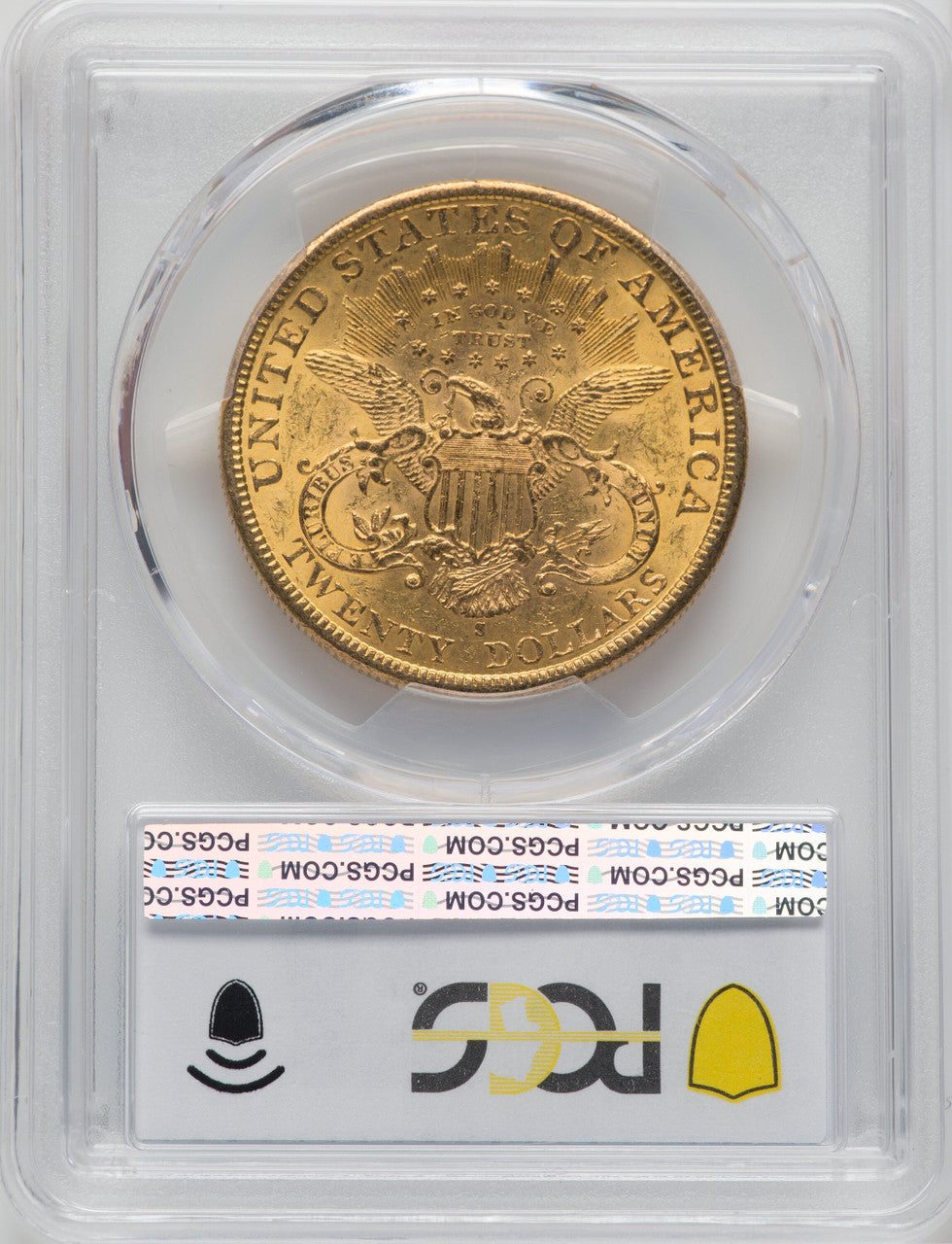 1898-S $20 Liberty Double Eagle PCGS MS62 (171367848)