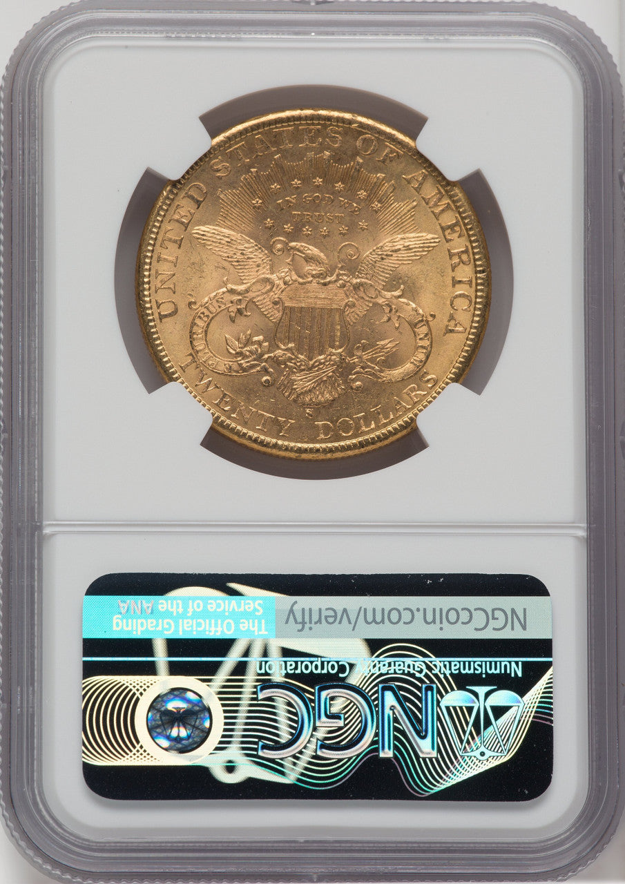 1898-S $20 Liberty Double Eagle NGC MS62 (503478011)