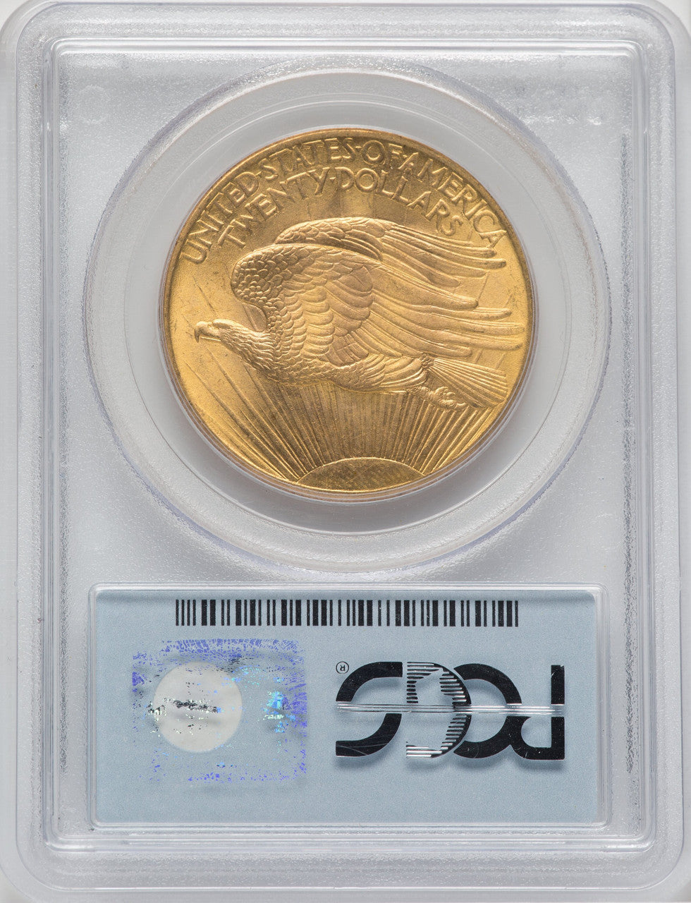 1908 NM $20 Wells Fargo Saint-Gaudens Double Eagle PCGS MS67