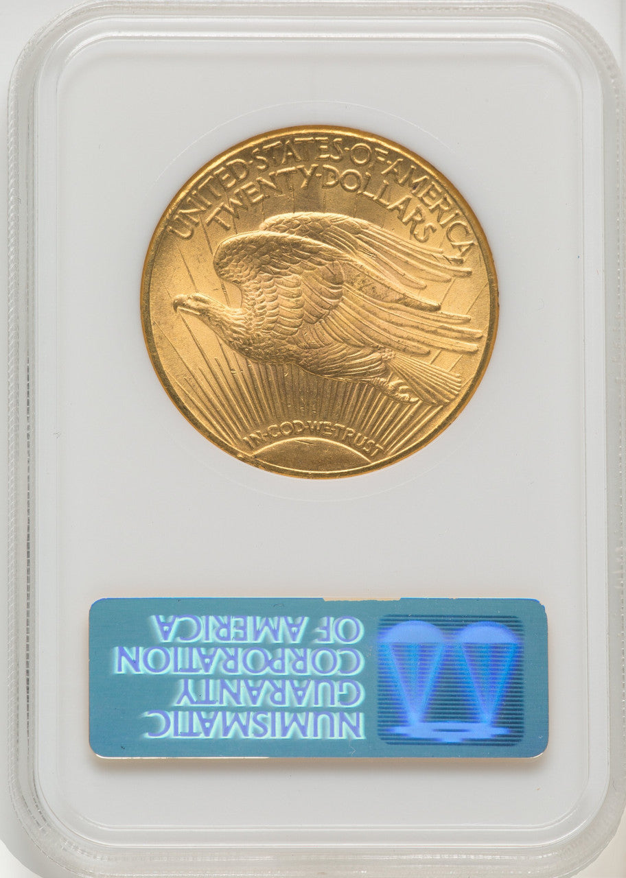 1927 $20 CAC Saint-Gaudens Double Eagle NGC MS64