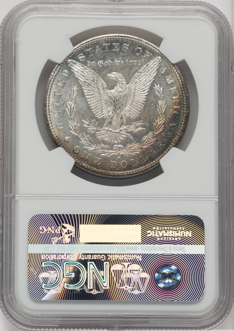 1880-S $1 CAC Morgan Dollar NGC MS66