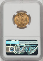 1890-CC $5 Liberty Half Eagle NGC MS62