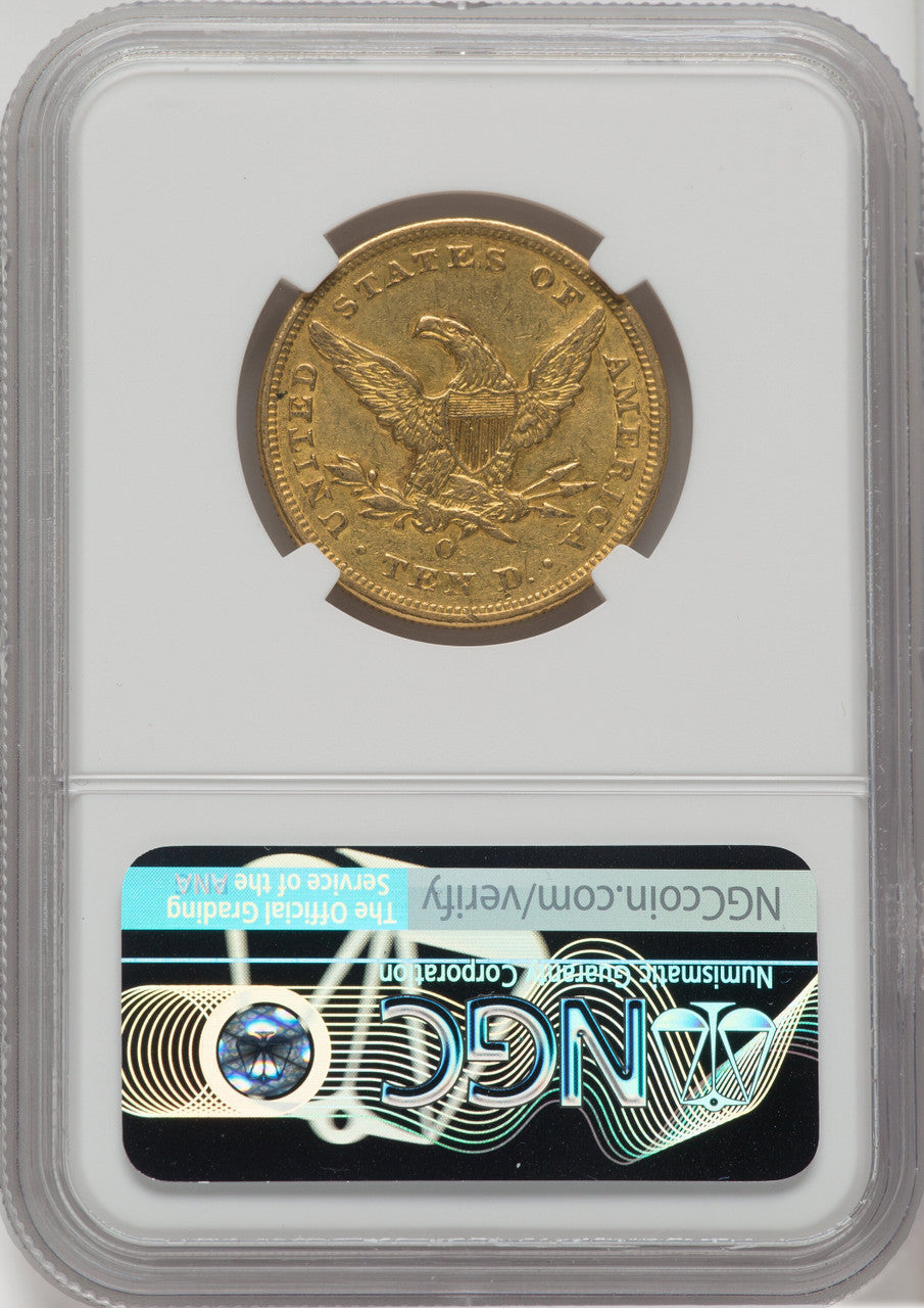 1852-O $10 Liberty Eagle NGC AU55