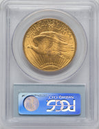 1908 $20 MOTTO Saint-Gaudens Double Eagle PCGS MS64