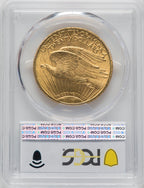 1909 $20 Saint-Gaudens Double Eagle PCGS MS62