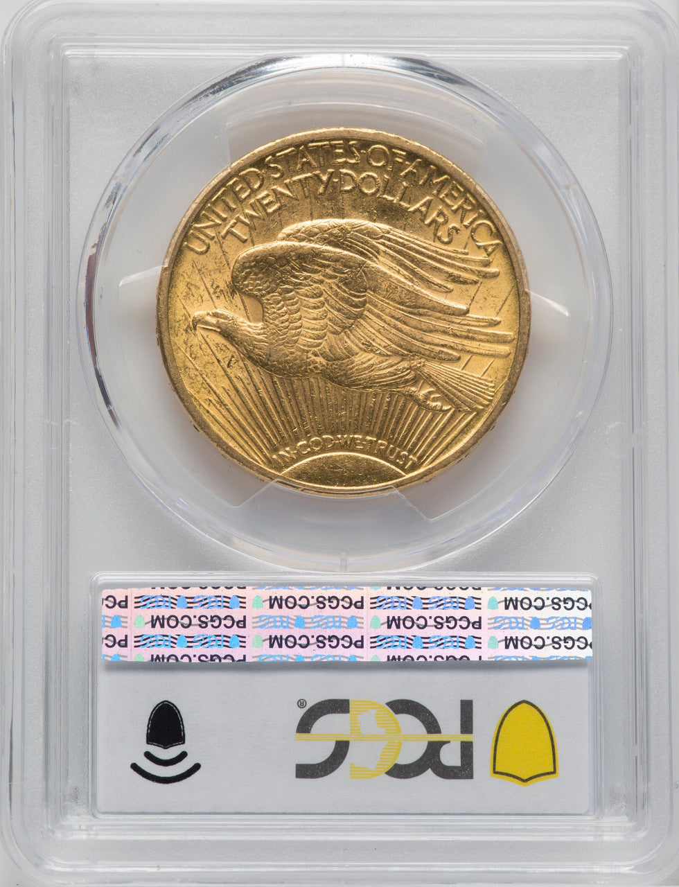 1909/8 $20 Saint-Gaudens Double Eagle PCGS MS62