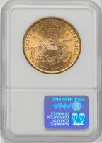 1896 $20 Liberty Double Eagle NGC MS63 (760009002)