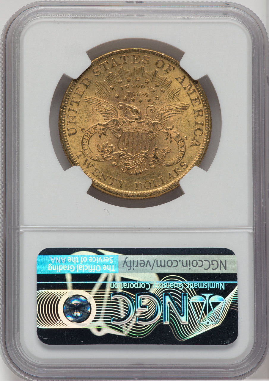 1896 $20 Liberty Double Eagle NGC MS63 (759947010)
