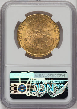 1896 $20 Liberty Double Eagle NGC MS63 (517065073)