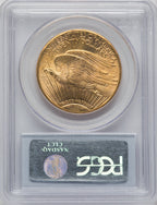 1909-S $20 Saint-Gaudens Double Eagle PCGS MS63