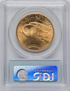1909-S $20 Saint-Gaudens Double Eagle PCGS MS64