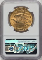 1911 $20 Saint-Gaudens Double Eagle NGC MS62