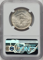 1935-D 50C Arkansas Commemorative Silver NGC MS67+