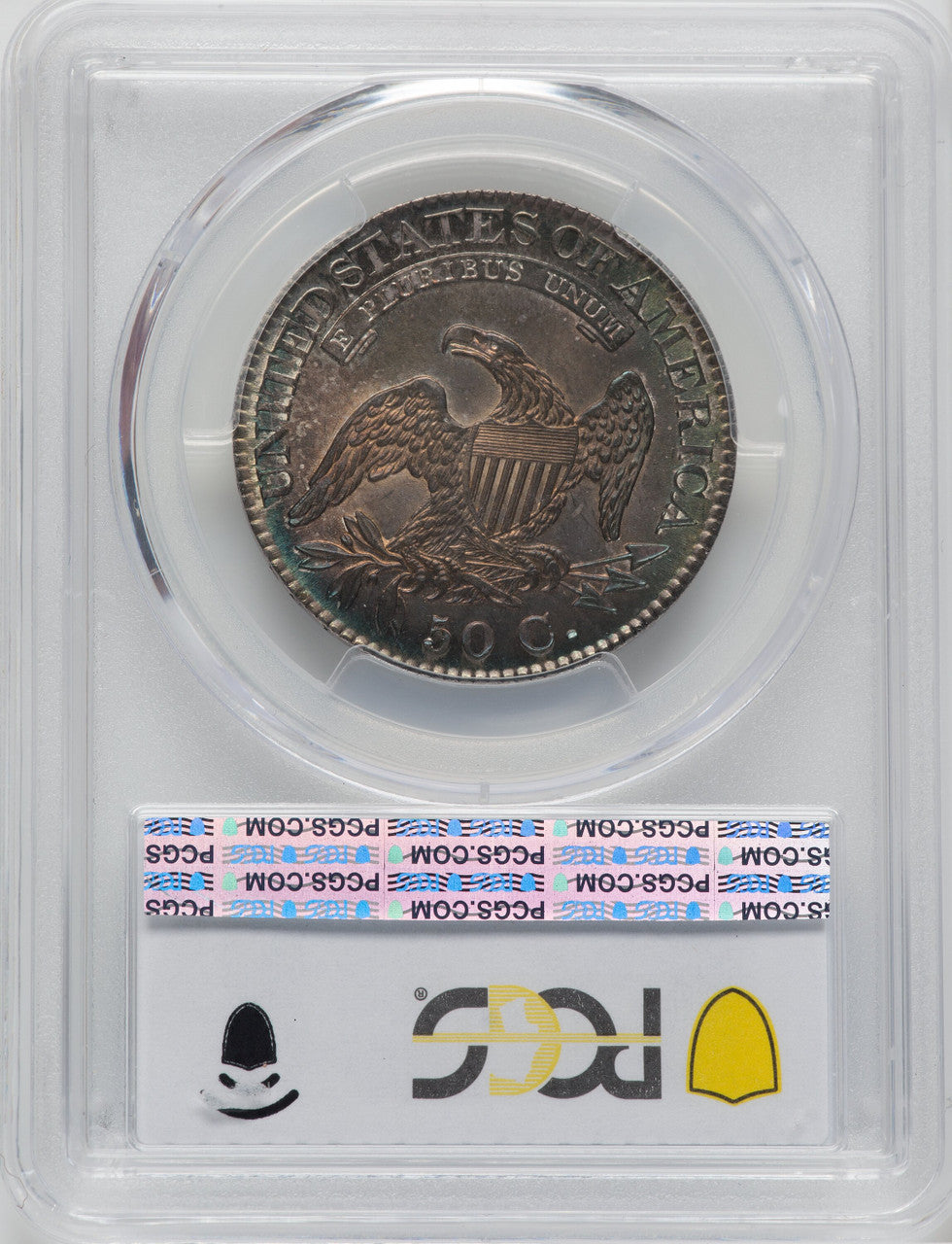 1824 50C O-116 Bust Half Dollar PCGS MS66+