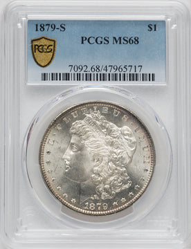 1879-S $1 Morgan Dollar PCGS MS68