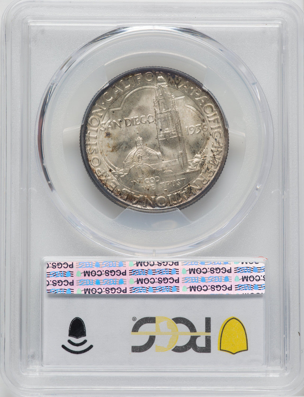 1936-D 50C San Diego Commemorative Silver PCGS MS67
