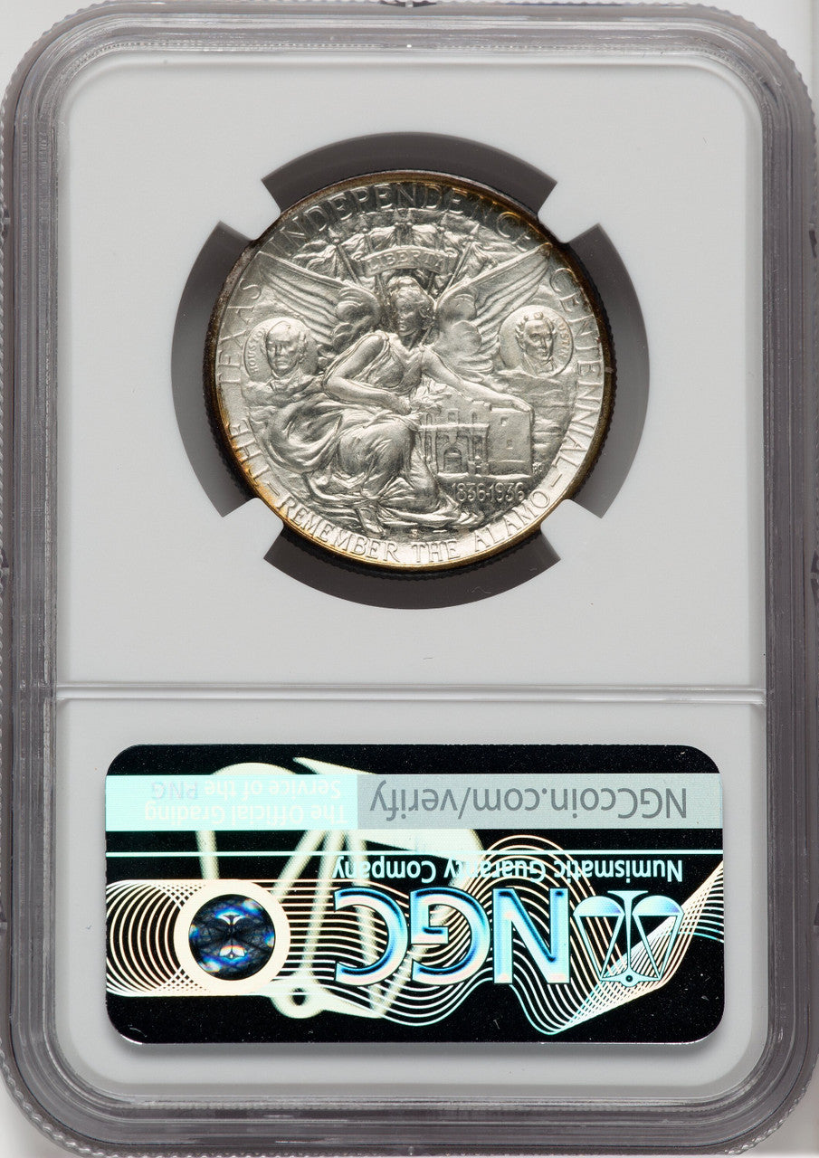 1935-S 50C Texas Commemorative Silver NGC MS68