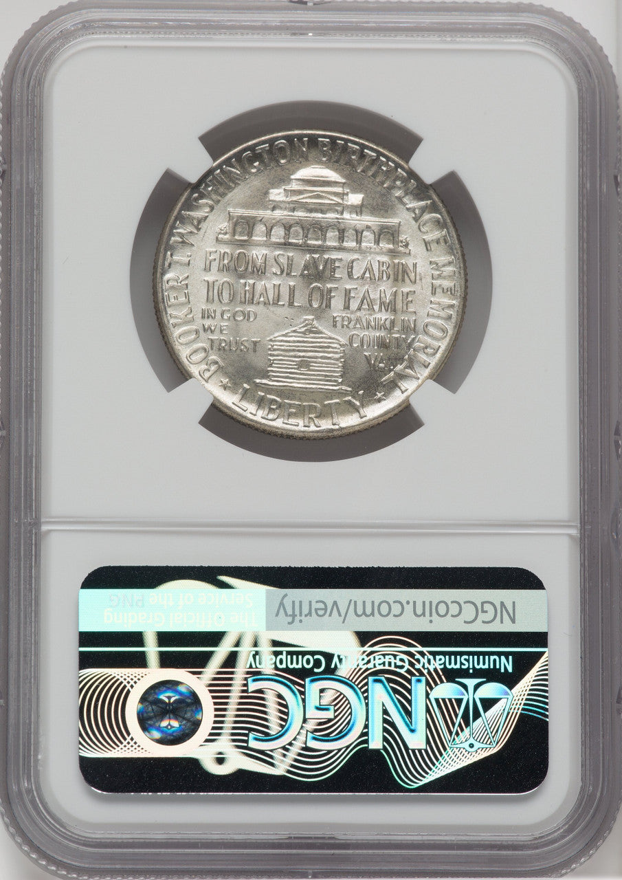 1947 50C Booker T. Washington Commemorative Silver NGC MS67
