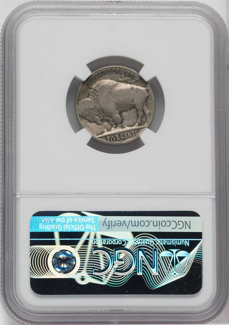 1918/7-D 5C Buffalo Nickel NGC VG8