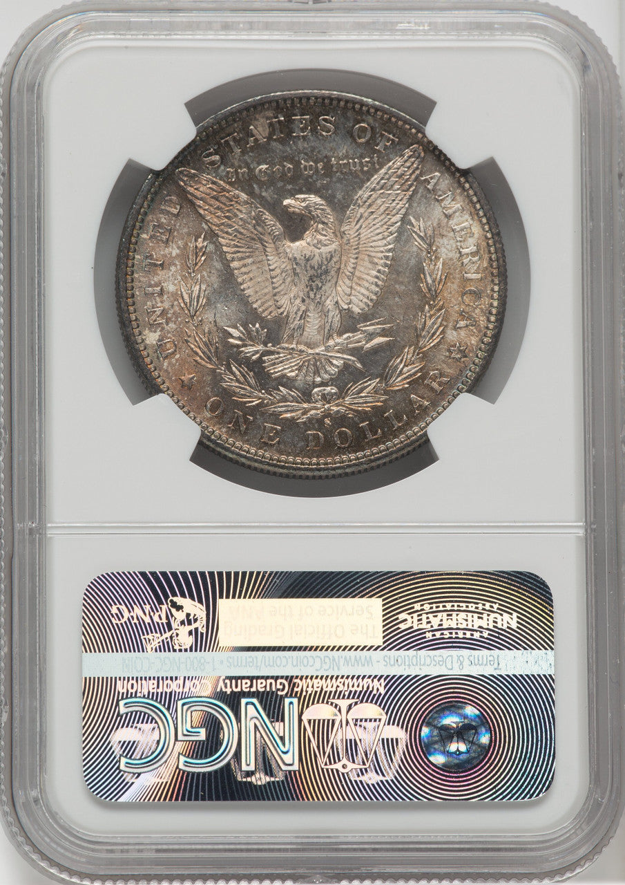 1886-S $1 CAC Morgan Dollar NGC MS63