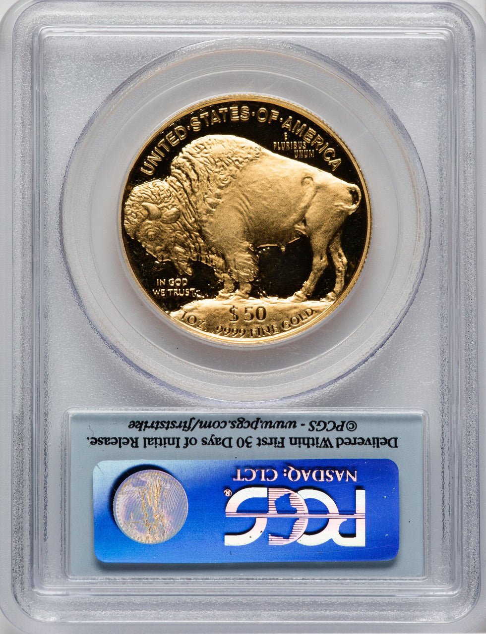 2006-W $50 One-Ounce Gold Buffalo First Strike PCGS PR70