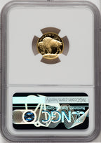 2008-W $5 Tenth-Ounce Gold Buffalo  NGC PF70