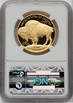 2013-W One-Ounce Gold Buffalo First Strike NGC PF70