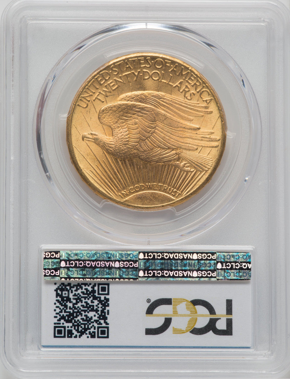 1911-D $20 Saint-Gaudens Double Eagle PCGS MS65
