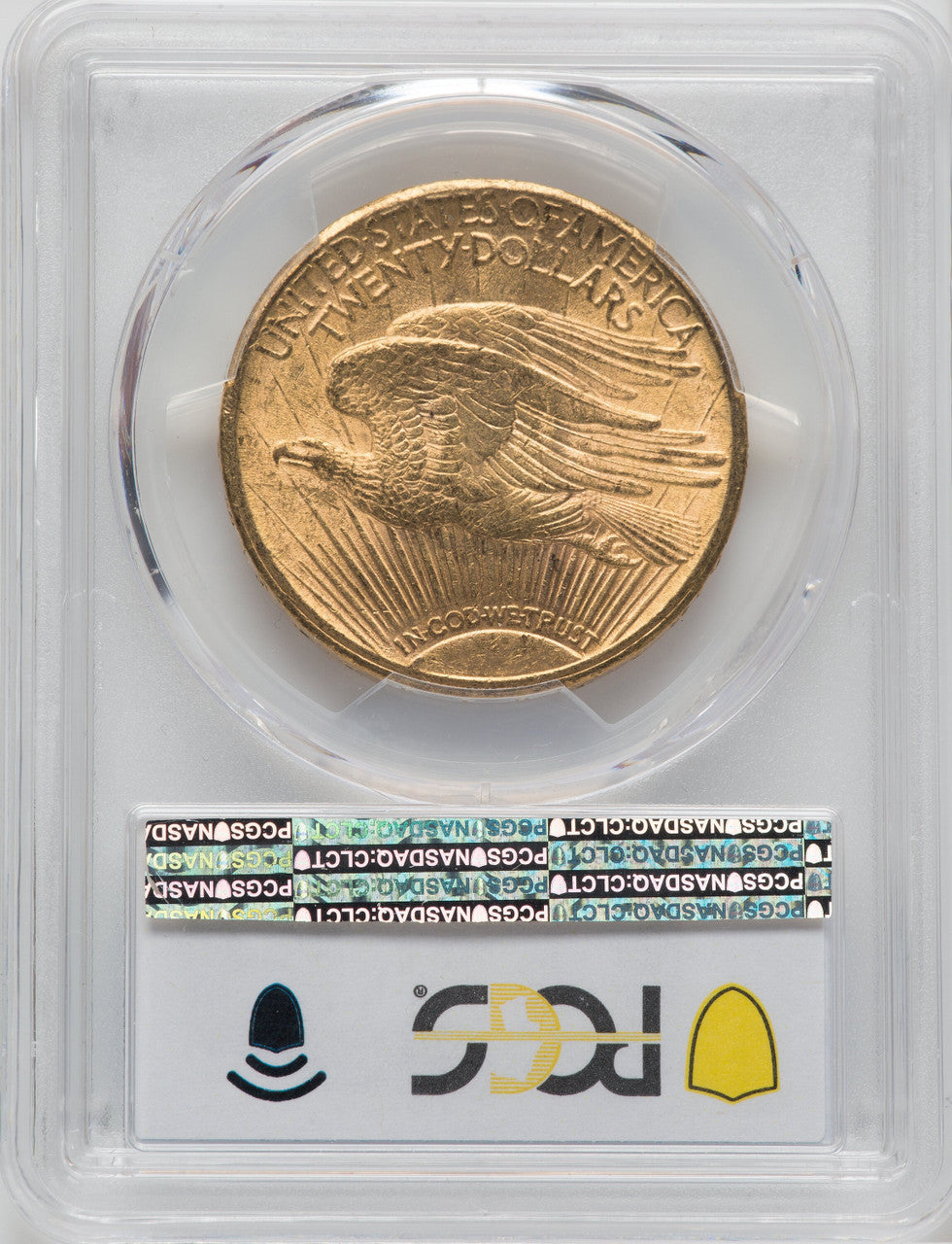 1911-S $20 Saint-Gaudens Double Eagle PCGS MS62 (171302895)